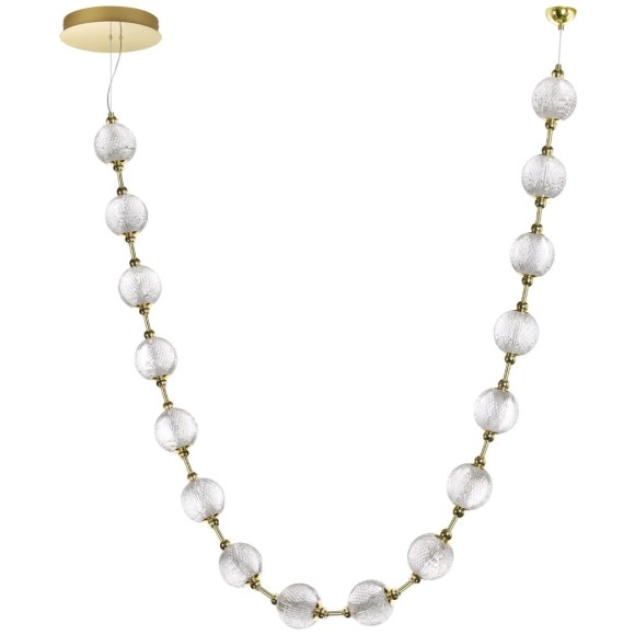 Подвесной дизайнерский светильник Odeon Light LED 64W 4000K 3520Лм CRYSTAL 5008/64L