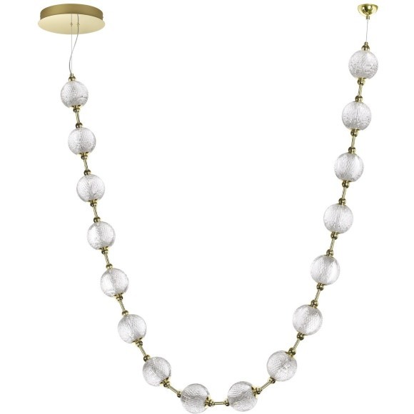 Подвесной дизайнерский светильник Odeon Light LED 64W 4000K 3520Лм CRYSTAL 5008/64L