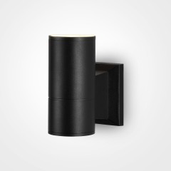 Уличный настенный светильник Maytoni O574WL-01B Bowery IP54 под лампу 1xGU10 50W