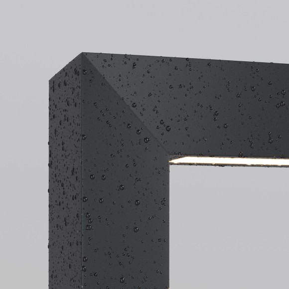 Уличный ландшафтный графитовый светодиодный светильник LED 12W RA80 550лм 3000К Maytoni Outdoor Frama O469FL-L12GF3K