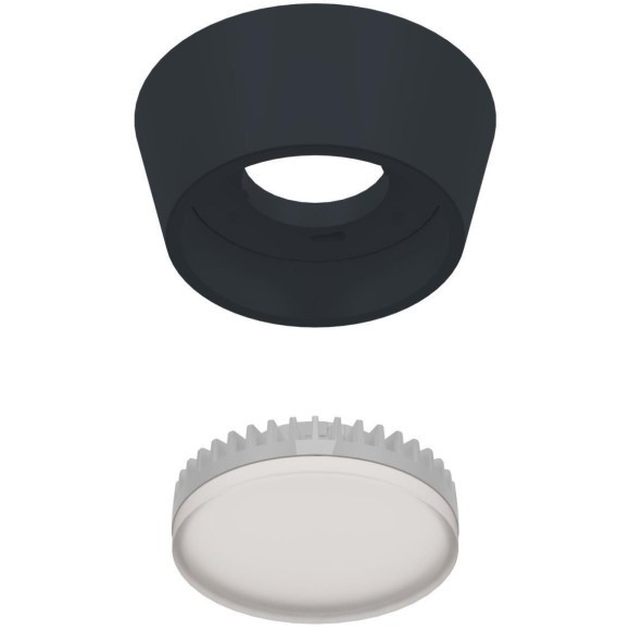 4675-1U, уличный светильник, D100xH40, 1xGX53LEDx15W, IP54, excluded