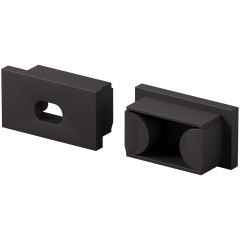 Комплект заглушек (для профиля 15×06) 10 шт., ALM-001-B-EC 642019 Комплект заглушек (для профиля 15×06) 10 шт., ALM-001-B-EC 642019