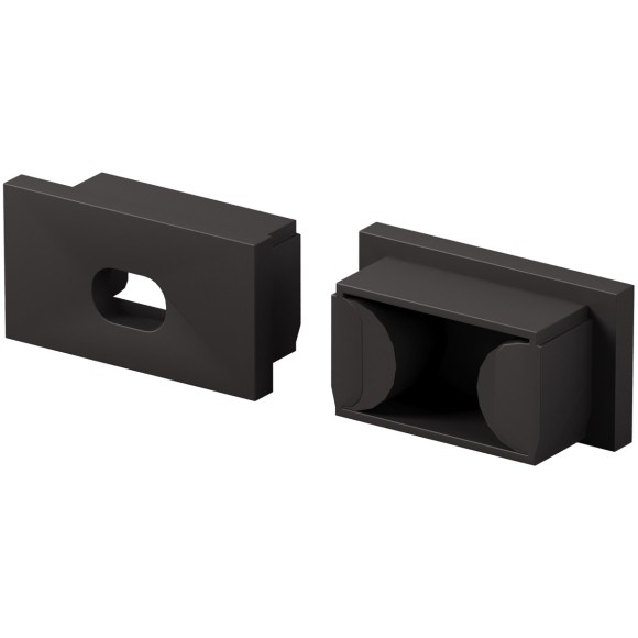 Комплект заглушек (для профиля 15×06) 10 шт., ALM-001-B-EC 642019 Комплект заглушек (для профиля 15×06) 10 шт., ALM-001-B-EC 642019