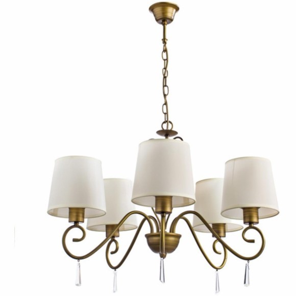 Подвесная люстра Arte Lamp CAROLINA A9239LM-5BR Подвесная люстра Arte Lamp CAROLINA A9239LM-5BR