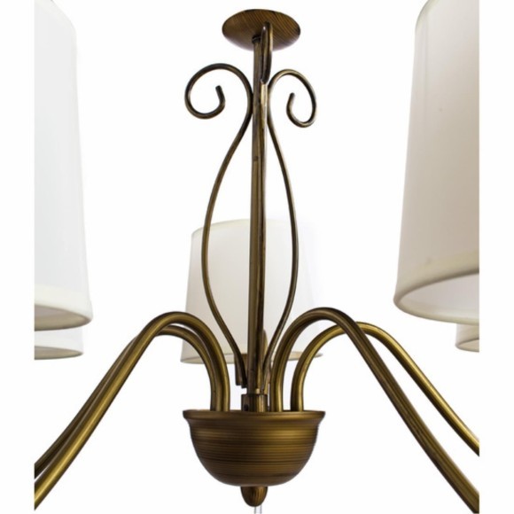 Подвесная люстра Arte Lamp CAROLINA A9239LM-5BR Подвесная люстра Arte Lamp CAROLINA A9239LM-5BR