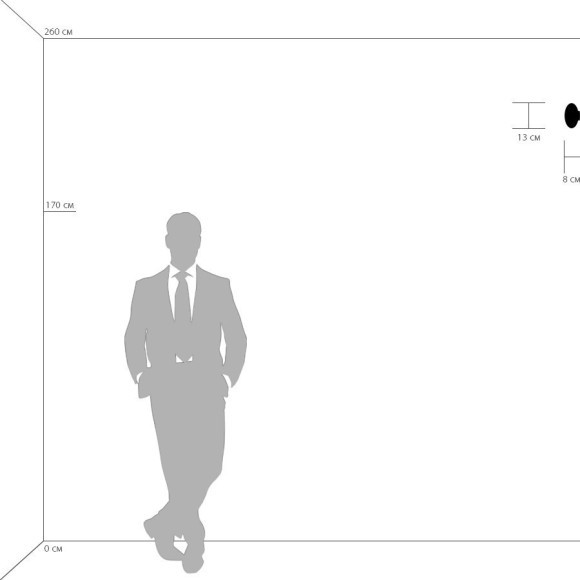 Бра Lightstar 807010 UOVO под лампу 1xG9 40W