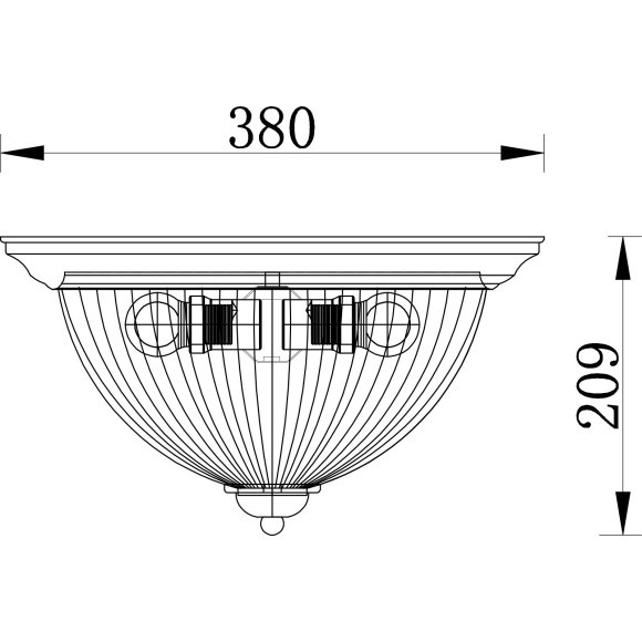 Настенно-потолочный светильник Freya FR2913-CL-03-BZ Planum под лампы 3xE27 60W Настенно-потолочный светильник Freya FR2913-CL-03-BZ Planum под лампы 3xE27 60W