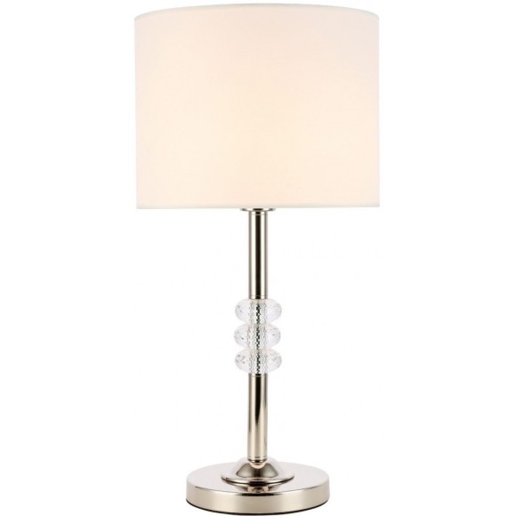 SL1751.104.01 Прикроватная лампа ST-Luce Никель/Белый E27 1*60W ENITA