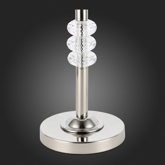 SL1751.104.01 Прикроватная лампа ST-Luce Никель/Белый E27 1*60W ENITA