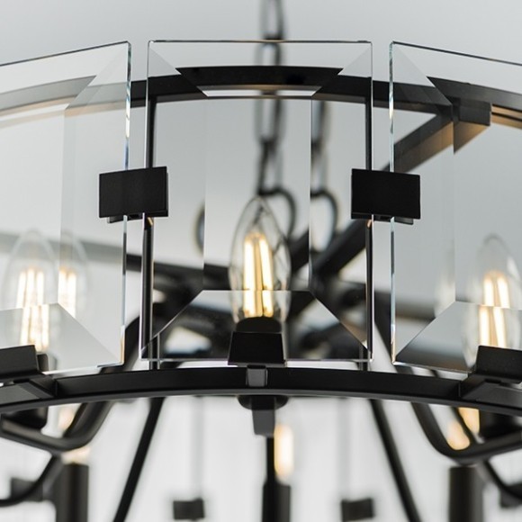 Подвесная люстра хрустальная Novara 713287