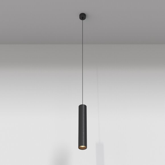 Подвесной светильник цилиндр Maytoni P072PL-L12B3K Focus LED светодиодный LED 12W