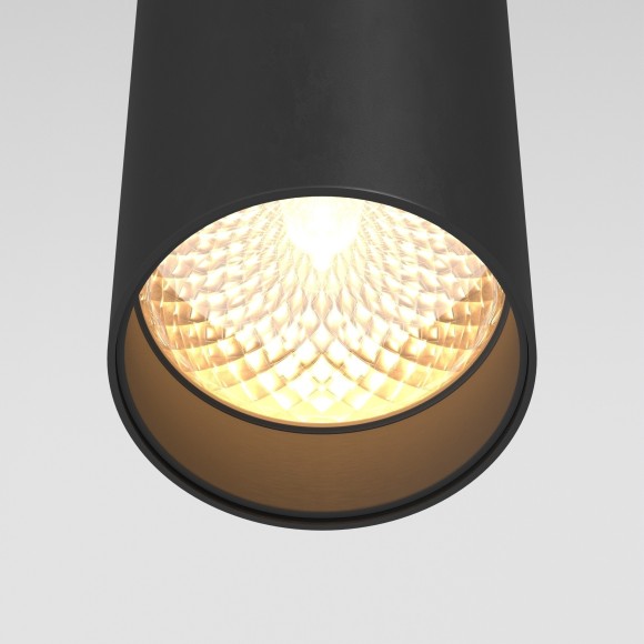 Подвесной светильник цилиндр Maytoni P072PL-L12B3K Focus LED светодиодный LED 12W