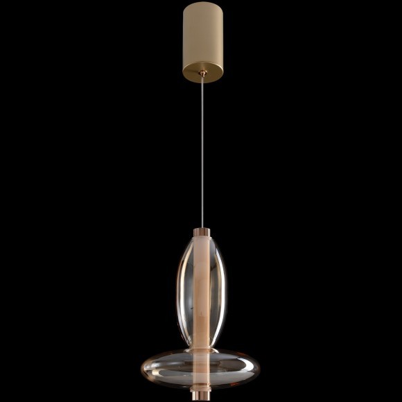 Светильник подвесной Crystal Lux QUASAR SP7W LED AMBER 3790/207 Светильник подвесной Crystal Lux QUASAR SP7W LED AMBER 3790/207