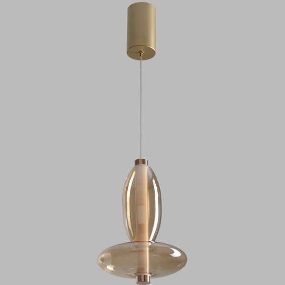 Светильник подвесной Crystal Lux QUASAR SP7W LED AMBER 3790/207 Светильник подвесной Crystal Lux QUASAR SP7W LED AMBER 3790/207