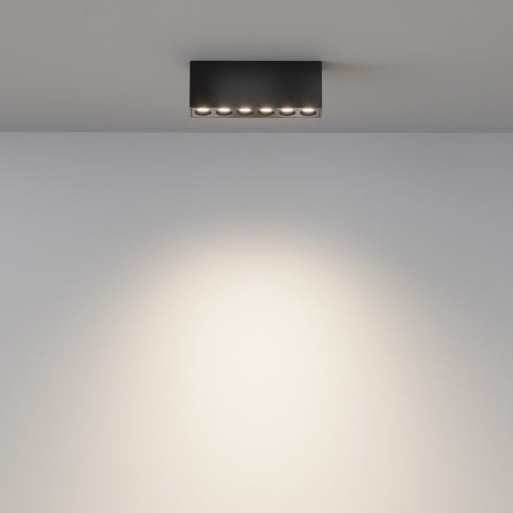 Потолочный светильник Maytoni Points LED Ra90 Lm750 3000K-6000K 12Вт 36° IP 20 C066CL-12W3-6K-B