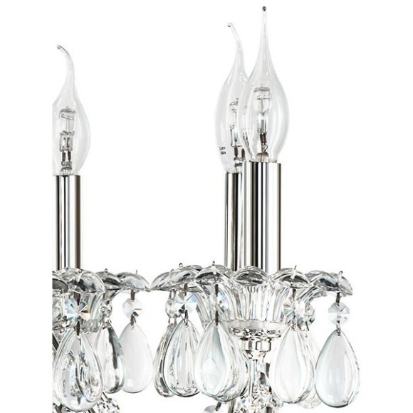 Хрустальная люстра подсвечник SCHON 790114 Хрустальная люстра подсвечник SCHON 790114