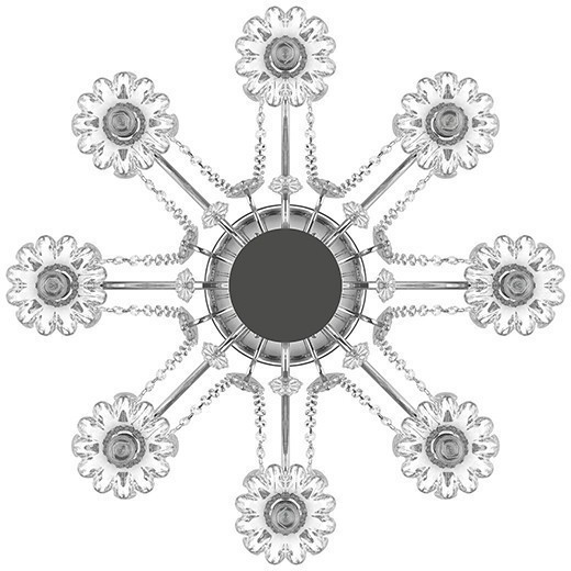 Хрустальная люстра подсвечник SCHON 790114 Хрустальная люстра подсвечник SCHON 790114