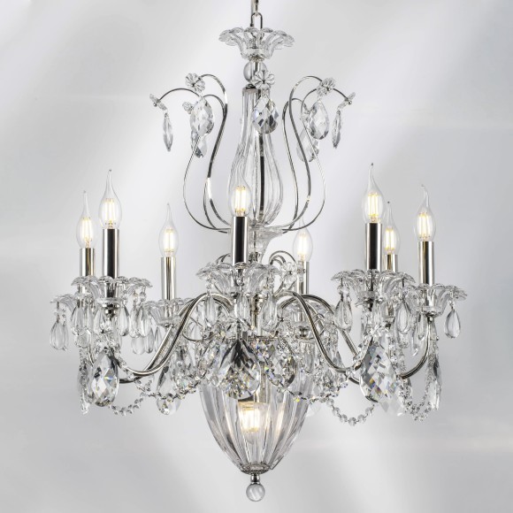 Хрустальная люстра подсвечник SCHON 790114 Хрустальная люстра подсвечник SCHON 790114