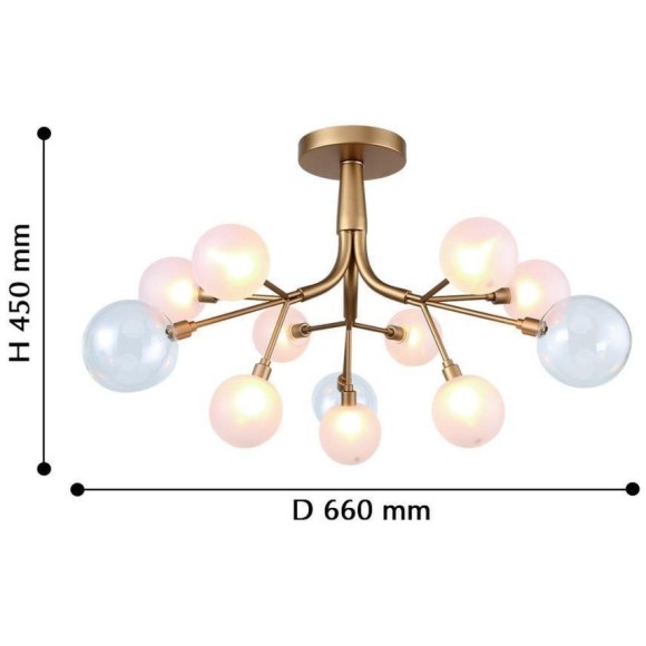 Потолочная люстра Babylon 2515-9U Потолочная люстра Babylon 2515-9U