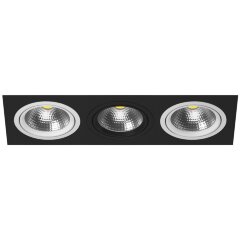 Встраиваемый светильник Lightstar i837600706 Intero 111 под лампы 3xGU10 150W Встраиваемый светильник Lightstar i837600706 Intero 111 под лампы 3xGU10 150W