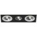 Встраиваемый светильник Lightstar i837600706 Intero 111 под лампы 3xGU10 150W