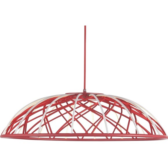 SL6016.603.01 Светильник подвесной ST-Luce Красный/Красный LED 1*20W 3000K BOUND