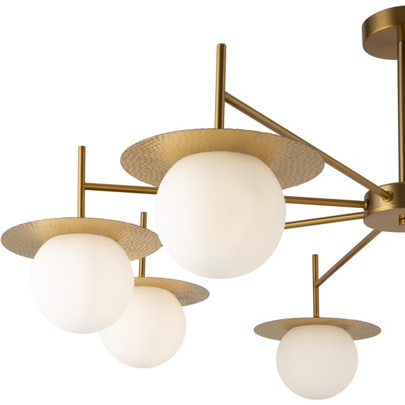 Люстра на штанге Freya FR5202PL-08BS Camelia под лампы 8xE27 60W