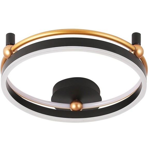 Светильник потолочный Crystal Lux FERNANDO PL48W LED BLACK/GOLD Светильник потолочный Crystal Lux FERNANDO PL48W LED BLACK/GOLD