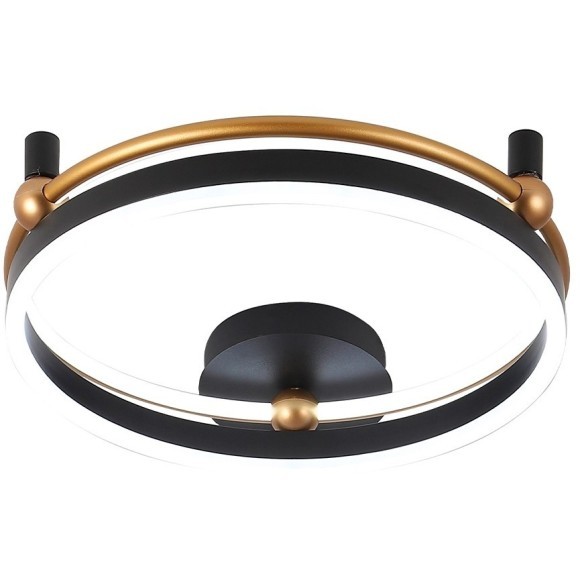 Светильник потолочный Crystal Lux FERNANDO PL48W LED BLACK/GOLD Светильник потолочный Crystal Lux FERNANDO PL48W LED BLACK/GOLD