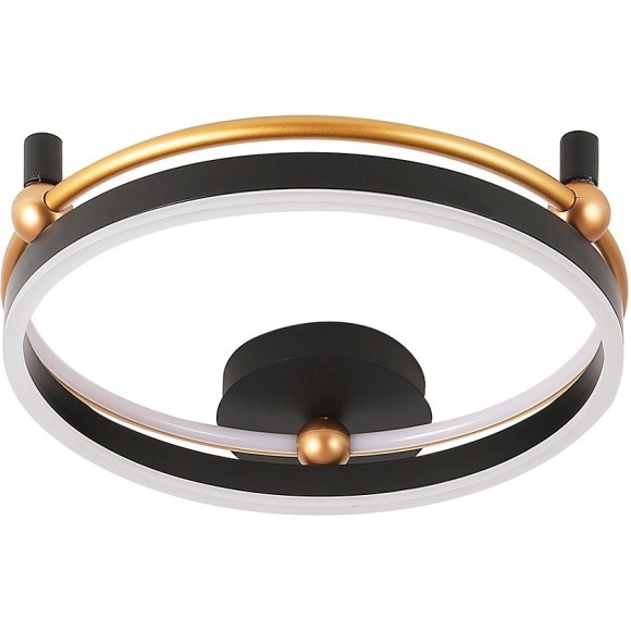 Светильник потолочный Crystal Lux FERNANDO PL48W LED BLACK/GOLD Светильник потолочный Crystal Lux FERNANDO PL48W LED BLACK/GOLD