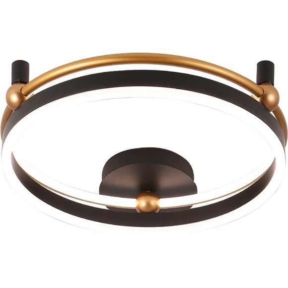 Светильник потолочный Crystal Lux FERNANDO PL48W LED BLACK/GOLD Светильник потолочный Crystal Lux FERNANDO PL48W LED BLACK/GOLD