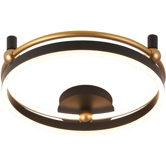 Светильник потолочный Crystal Lux FERNANDO PL48W LED BLACK/GOLD Светильник потолочный Crystal Lux FERNANDO PL48W LED BLACK/GOLD