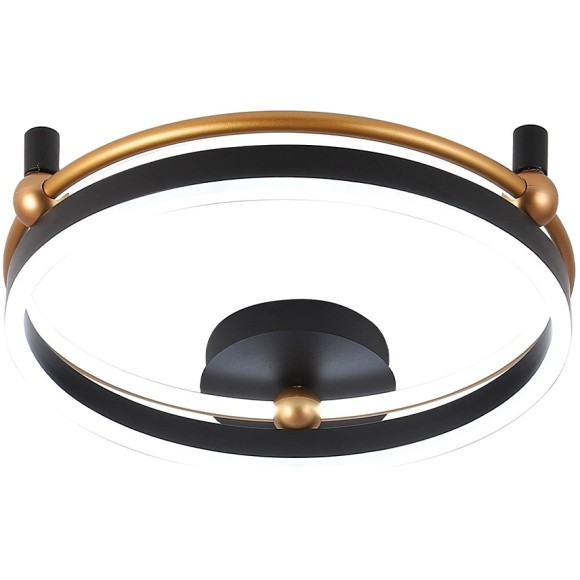 Светильник потолочный Crystal Lux FERNANDO PL48W LED BLACK/GOLD Светильник потолочный Crystal Lux FERNANDO PL48W LED BLACK/GOLD