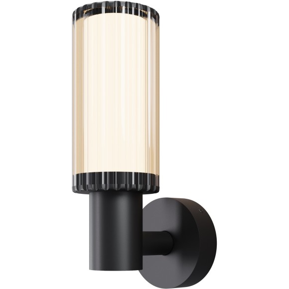 O502WL-01B Уличный настенный светильник в виде фонаря под лампу E27 макс. 23Вт, IP65 Maytoni Rib O502WL-01B Уличный настенный светильник в виде фонаря под лампу E27 макс. 23Вт, IP65 Maytoni Rib