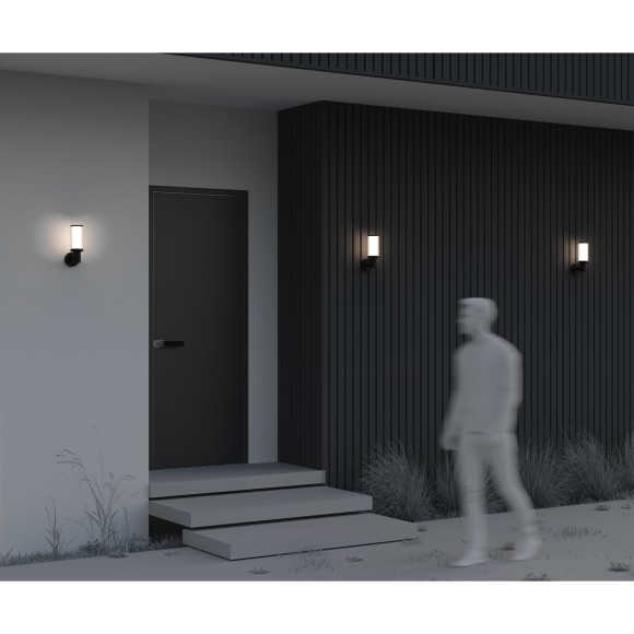 O502WL-01B Уличный настенный светильник в виде фонаря под лампу E27 макс. 23Вт, IP65 Maytoni Rib O502WL-01B Уличный настенный светильник в виде фонаря под лампу E27 макс. 23Вт, IP65 Maytoni Rib