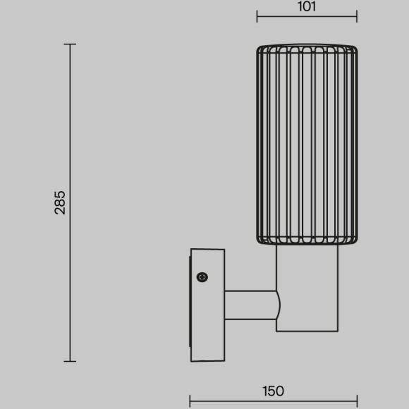 O502WL-01B Уличный настенный светильник в виде фонаря под лампу E27 макс. 23Вт, IP65 Maytoni Rib O502WL-01B Уличный настенный светильник в виде фонаря под лампу E27 макс. 23Вт, IP65 Maytoni Rib
