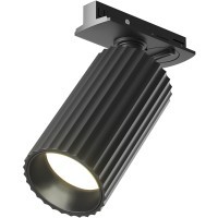 Однофазный двужильный трековый светильник Maytoni Unity TR218-1-GU10-BK Calipso под сменную лампу GU10