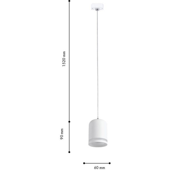 4146-1P Трековый магнитный светодиодный SMART (TUYA, Алиса, Bluetooth, Wi-Fi) светильник Favourite Unika 42V CRI90+ 3000-6000К 350Лм 24° 6Вт