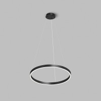 DK6272-BK Светильник подвесной ввиде черного кольца с переключателем цветовой температуры Denkirs RAYDIA 40 Вт 3000–4000К
