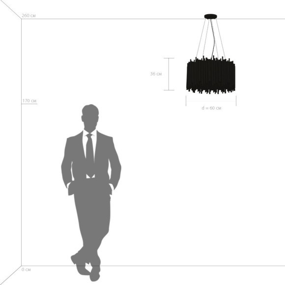 Подвесная люстра Savona 816107 Подвесная люстра Savona 816107