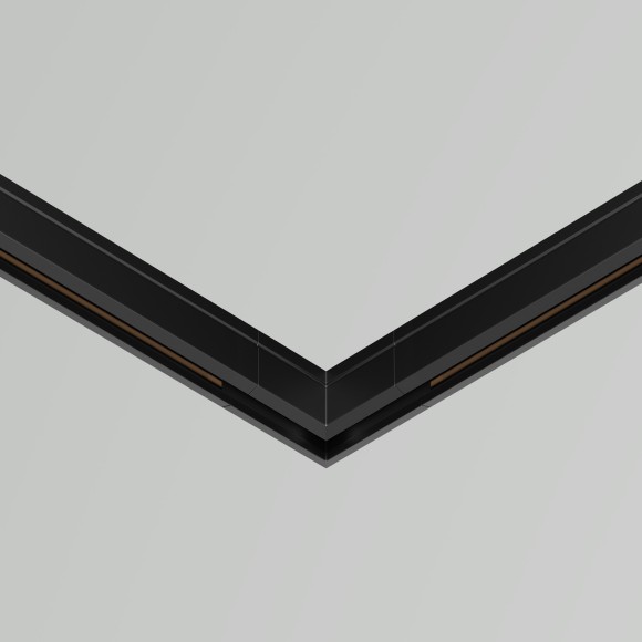 Угловой коннектор для накладного шинопровода Maytoni Levity TRA184CL-11B