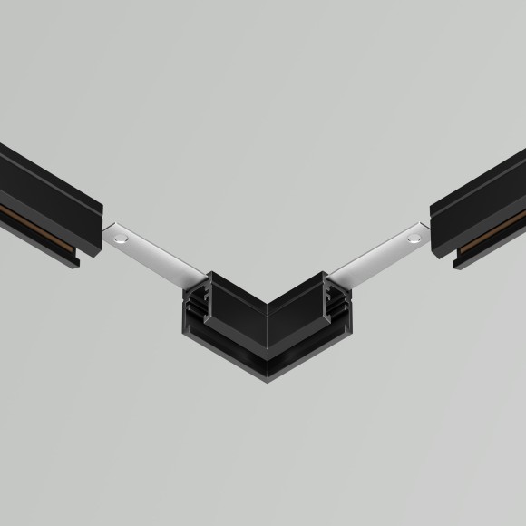 Угловой коннектор для накладного шинопровода Maytoni Levity TRA184CL-11B