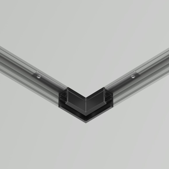 Угловой коннектор для накладного шинопровода Maytoni Levity TRA184CL-11B