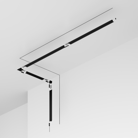 Шинопровод 2м монтируемый в шпаклевку Maytoni Levity TRX184-132B Шинопровод 2м монтируемый в шпаклевку Maytoni Levity TRX184-132B