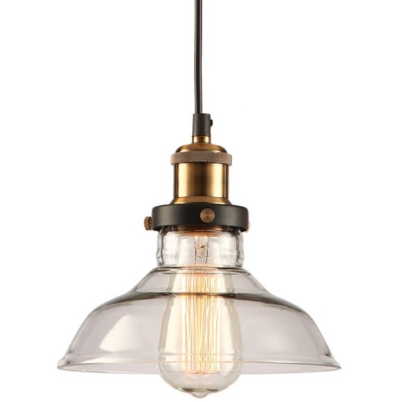 Подвесной светильник с 1 плафоном Lussole GRLSP-9606 GLEN COVE IP21 под лампу 1xE27 10W