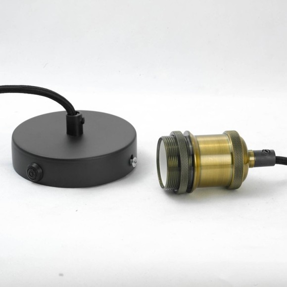 Подвесной светильник с 1 плафоном Lussole GRLSP-9606 GLEN COVE IP21 под лампу 1xE27 10W