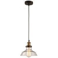 Подвесной светильник с 1 плафоном Lussole GRLSP-9606 GLEN COVE IP21 под лампу 1xE27 10W