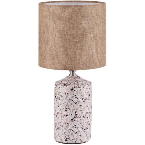 8141/1T MODERNI LN25 бежевый/коричневый, керамика/текстиль Настольная лампа Е27 1*60W 220V TERAZIO