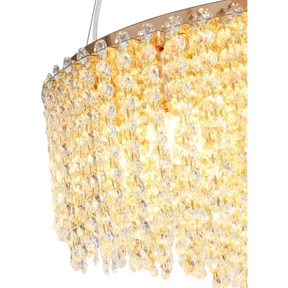 Люстра подвесная Stilfort 2187/03/12P, серия Rain of Crystal