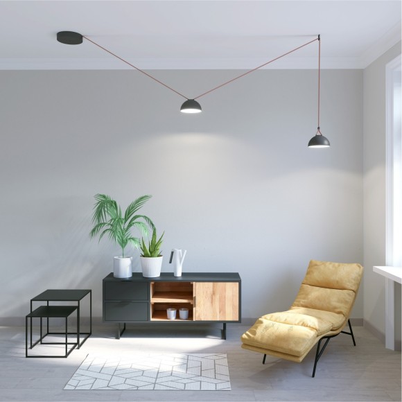 DK5560-BK Cветодиодный светильник на ременный шинопровод Denkirs Belty CRI90+ 4000К 1800Лм 120° 24Вт